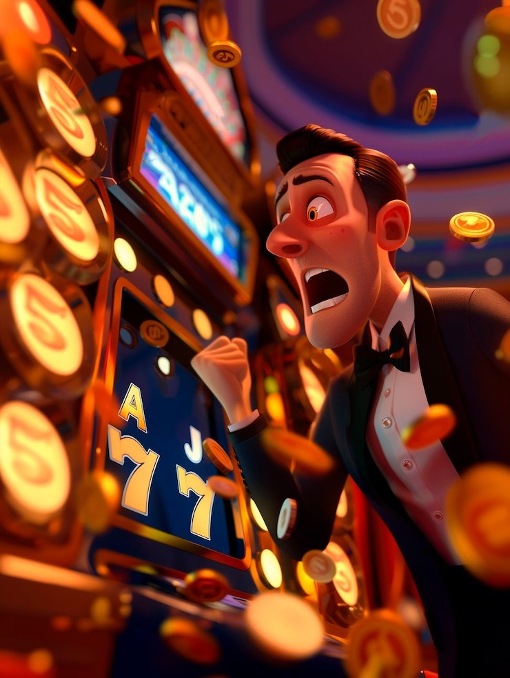 Studio Infinite Blackjack pututogel dengan dealer, kartu, dan kamera multi-sudut